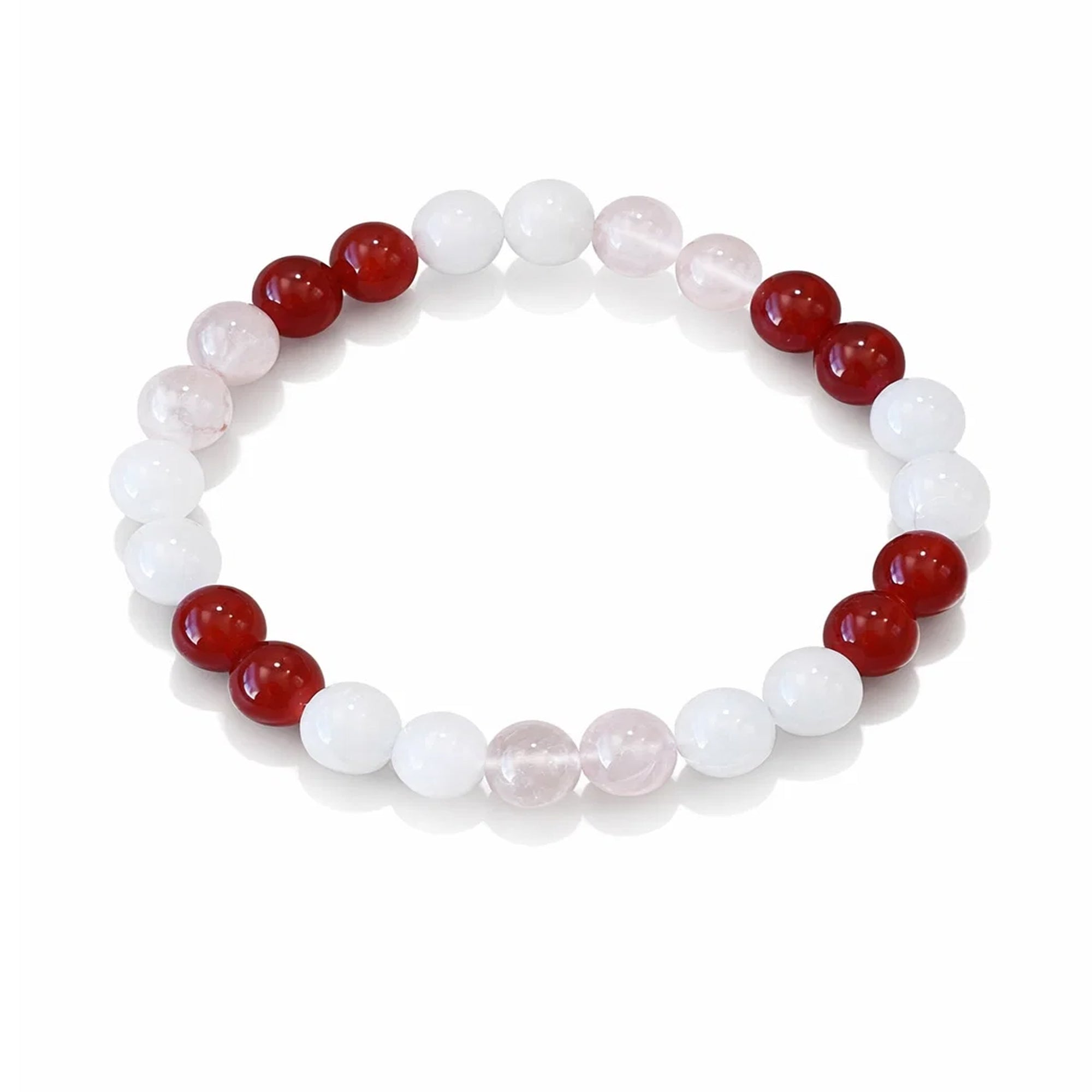 Multistone Bracelet for Hormonal Balance & PCOD Support Energy Healing Supports emotional & hormonal stability.