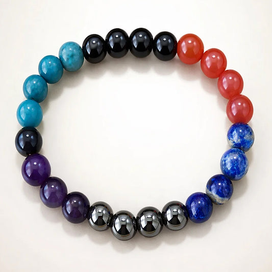 Multistone Weight Loss Bracelet for Metabolism Boost & Fitness Motivation Supports healthy weight management energy.