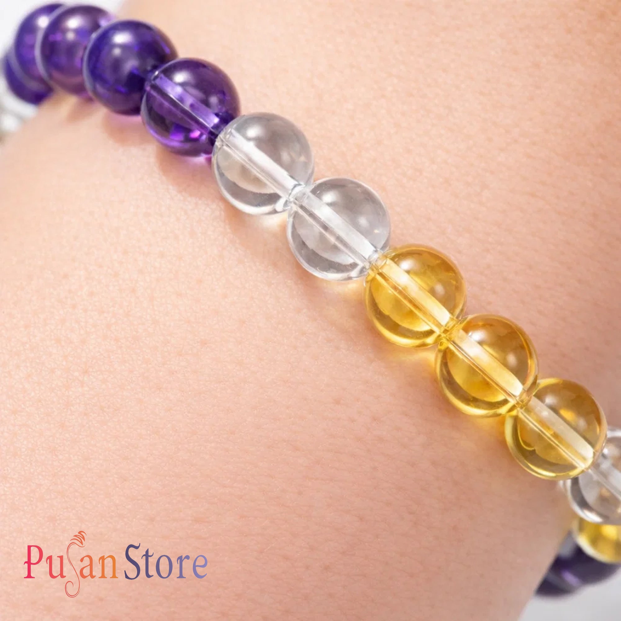 Multistone Luck Bracelet for Good Fortune & Positive Opportunities Attracts luck & success energy.